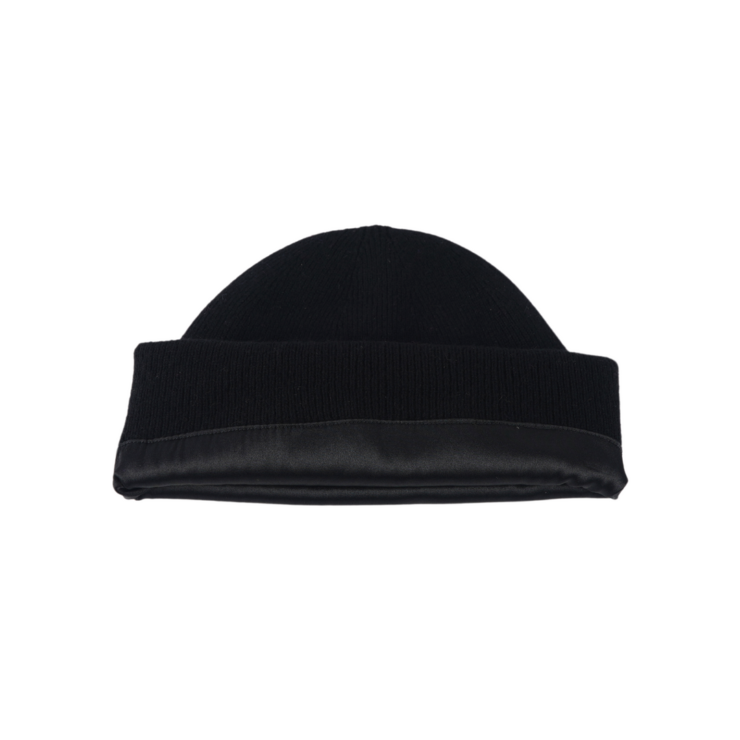 Kids Satin Lined Knit Beanie
