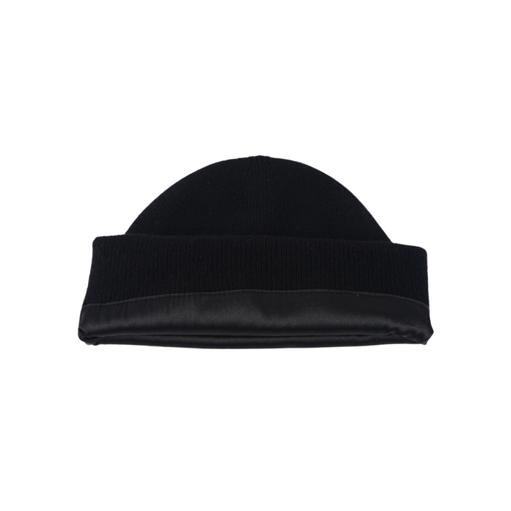 Kids Satin Lined Knit Beanie