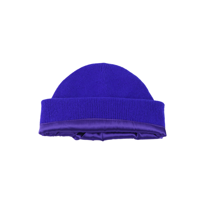 Kids Satin Lined Knit Beanie