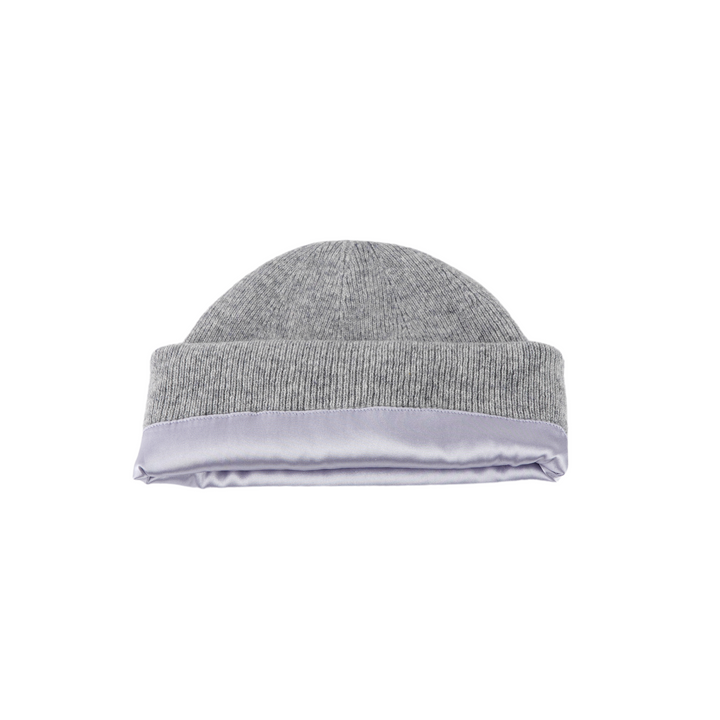 Kids Satin Lined Knit Beanie