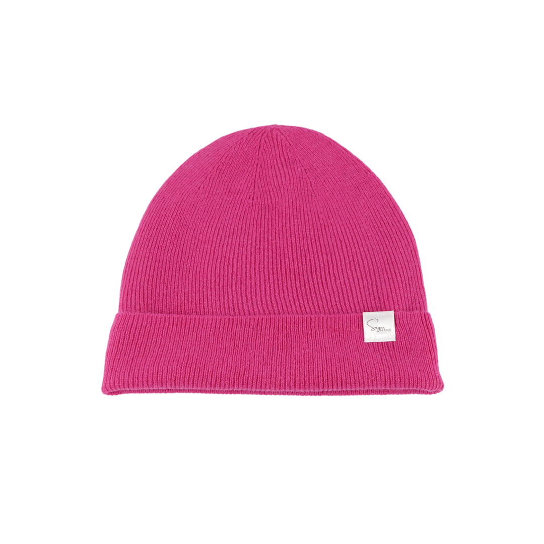 Kids Satin Lined Knit Beanie