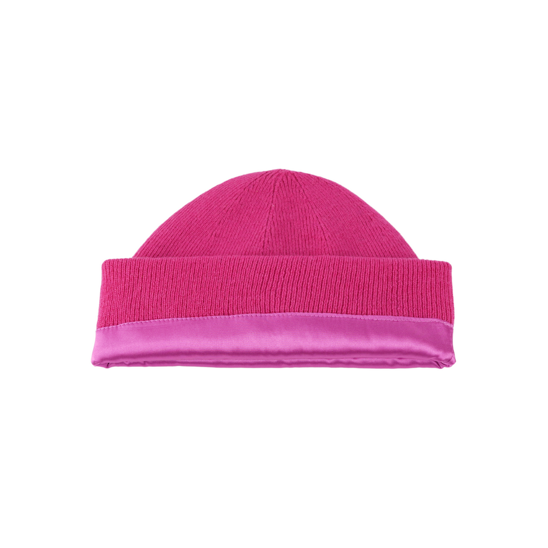 Kids Satin Lined Knit Beanie