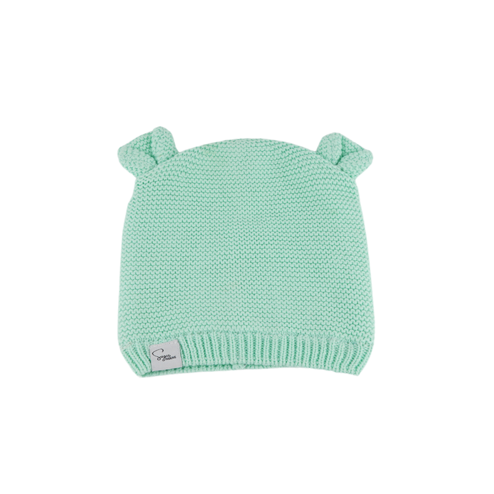 Mini Satin Lined Knit Beanie