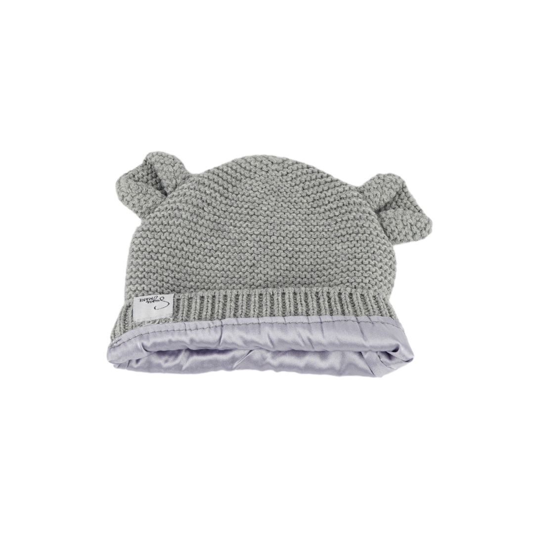 Mini Satin Lined Knit Beanie