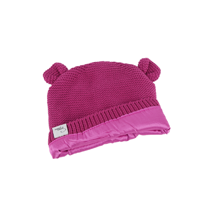 Mini Satin Lined Knit Beanie